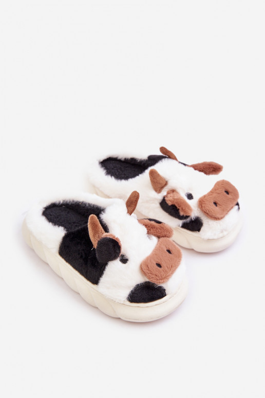 Laste jalanõud  Plätud  Krowy valget värvi Tamorrin Laste jalanõud  Plätud  Krowy valget värvi Tamorrin