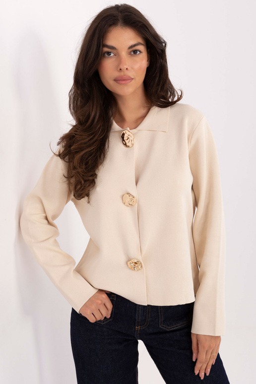 Heledast liivakarva kampsun