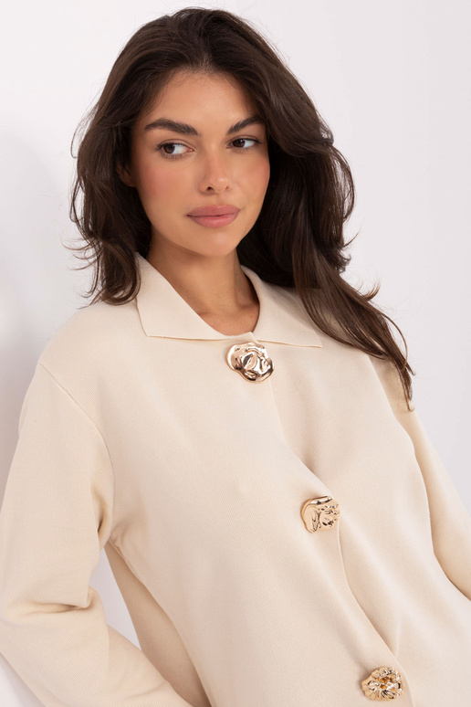 Heledast liivakarva kampsun