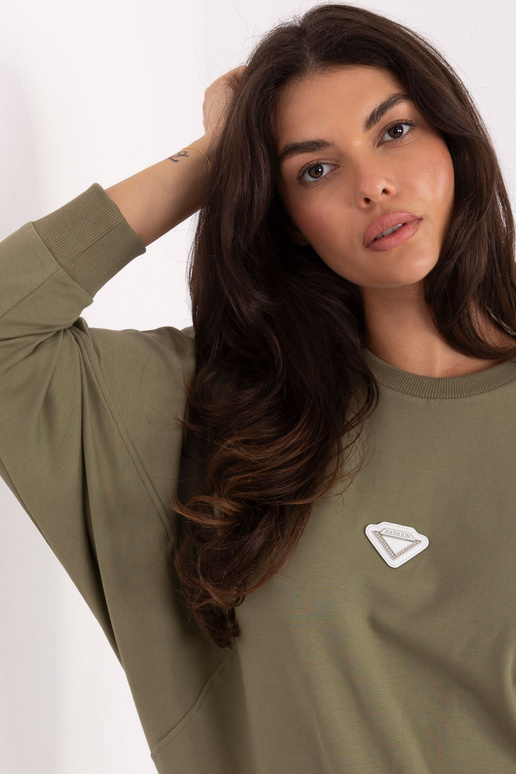 Sõjaväe rohelise värvi kampsun