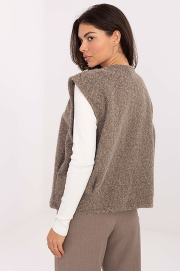 Tume liivakollane vest