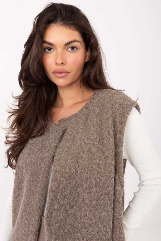 Tume liivakollane vest