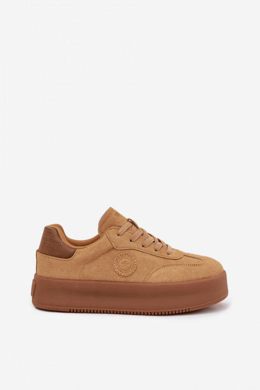 tüüpi jalanõud  platvormiga Big Star SS274762 Camel  tüüpi jalanõud  platvormiga Big Star SS274762 Camel