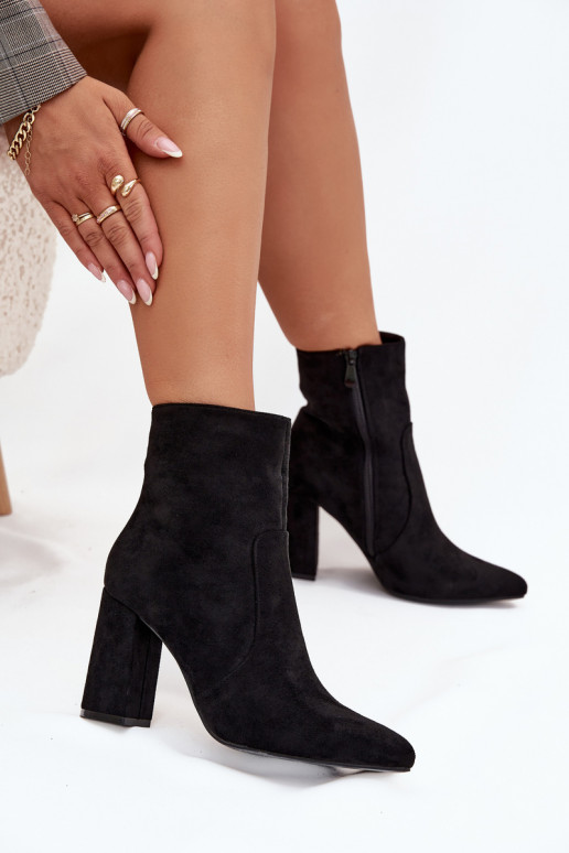 voodriga Naiste poolsaapad Z u Must Pralina