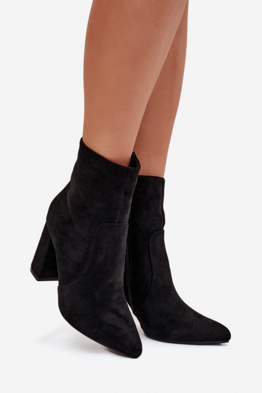 voodriga Naiste poolsaapad Z u Must Pralina