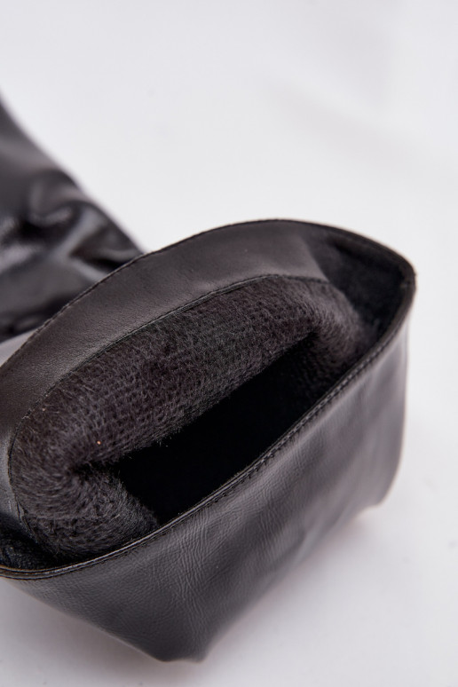 Laque naiste pika säärega saapad  Must Mireva