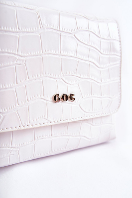 Skórzana Käekott GOE ZNJ035 Valget värvi