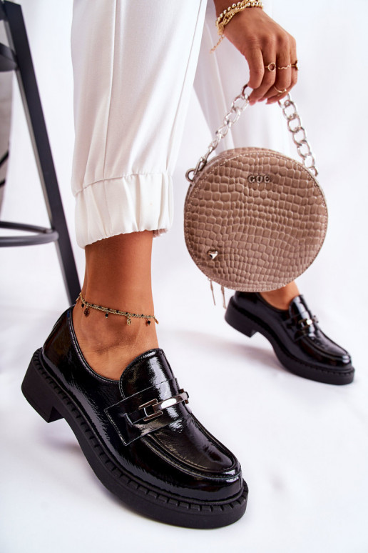 Laque jalatsid  Must Lemar Hestill