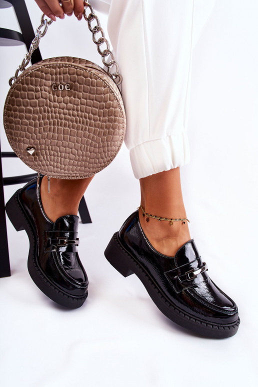 Laque jalatsid  Must Lemar Hestill