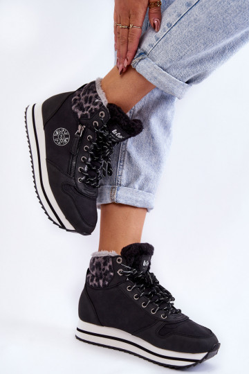 Naiste poolsaapad voodriga Lee Cooper LCJ-22-31-1448 Must