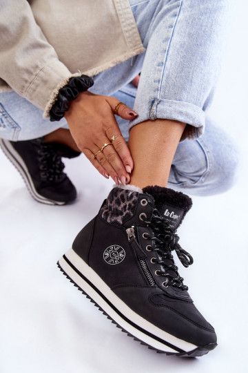 Naiste poolsaapad voodriga Lee Cooper LCJ-22-31-1448 Must 2