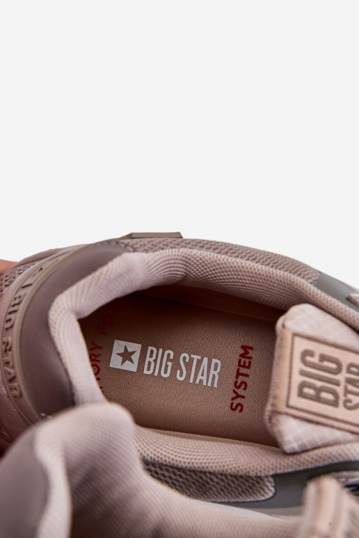 Meeste vabaaja stiilis jalatsid Memory Foam System Big Star LL174151 beež