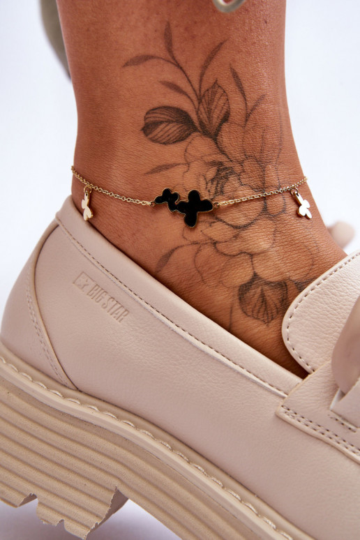   Mokassiinid jalatsid Big Star LL274581 beeži värvi