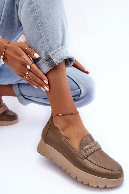  jalatsid platvormiga kaunistustega beeži värvi Lemar Lehira