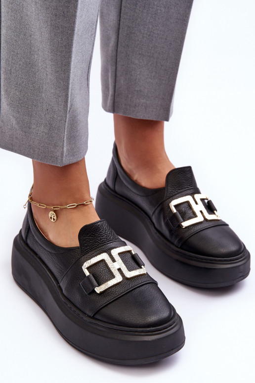   jalatsid  platvormiga Must  3398/2