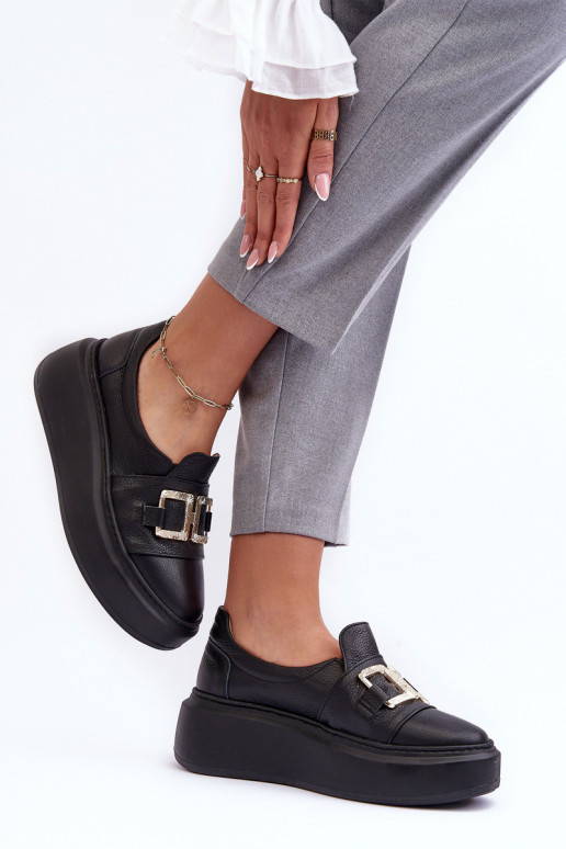   jalatsid  platvormiga Must  3398/2