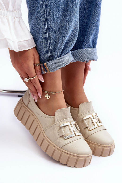 jalatsid  platvormiga beeži värvi  3398   jalatsid  platvormiga beeži värvi  3398