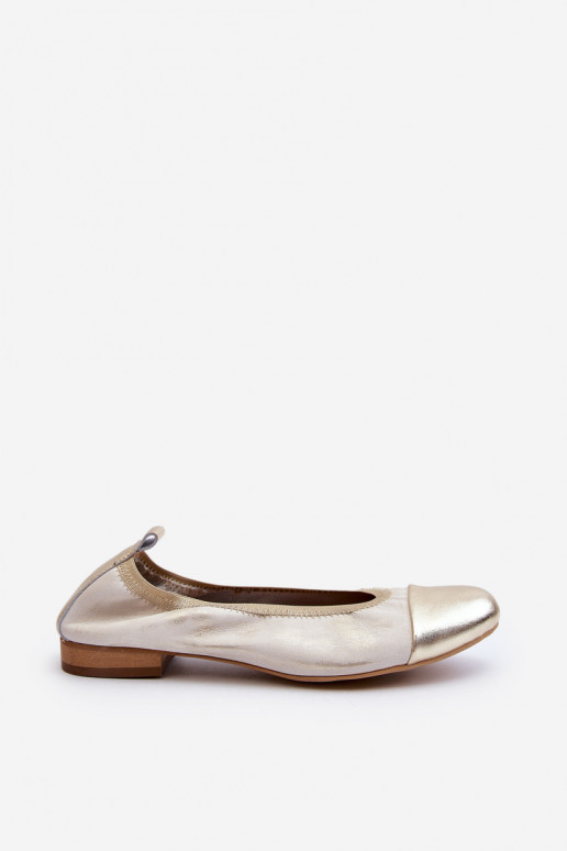 Zazoo 2890 Baleriinad  Kuldset värvi  Zazoo 2890 Baleriinad  Kuldset värvi
