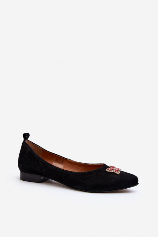 Zazoo 2887 Seemisnahast baleriinad  m Must Zazoo 2887 Seemisnahast baleriinad  m Must