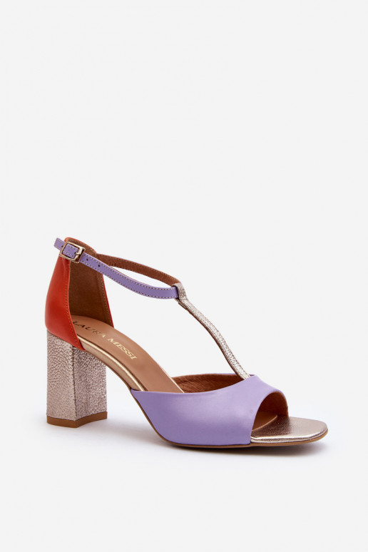 Naistesandaalid  Laura Messi 2759 Violetne värv Naistesandaalid  Laura Messi 2759 Violetne värv