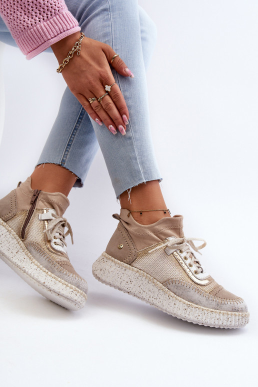 seemisnakhsed jalatsid   06405-04 beeži värvi