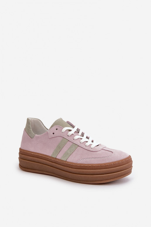 Zazoo N1068S4  tüüpi jalanõud platvormiga Violetne värv Zazoo N1068S4  tüüpi jalanõud platvormiga Violetne värv