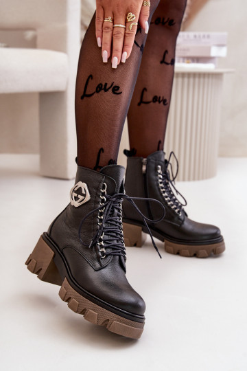 Zazoo 60376   voodriga Naiste poolsaapad tõmblukuga Must