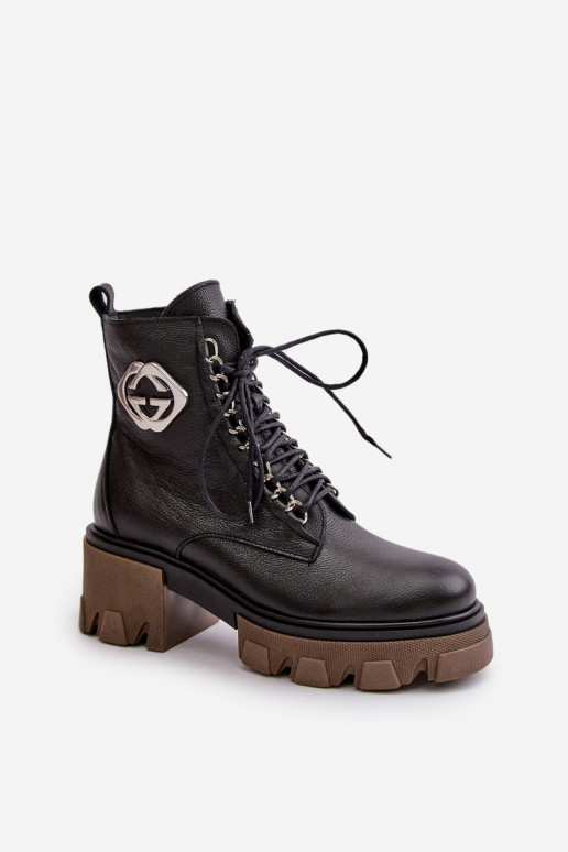 Zazoo 60376   voodriga Naiste poolsaapad tõmblukuga Must