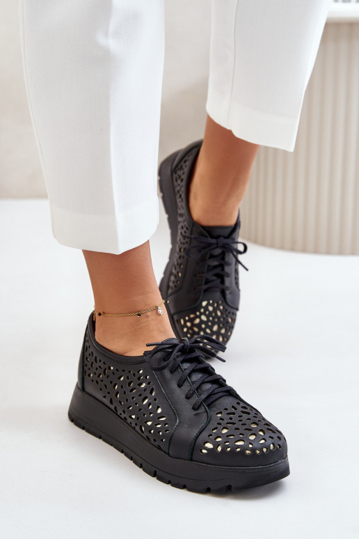 Zazoo 2973   jalatsid platvormiga  Must