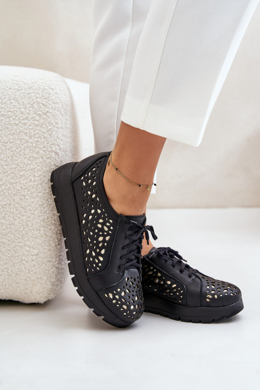 Zazoo 2973   jalatsid platvormiga  Must