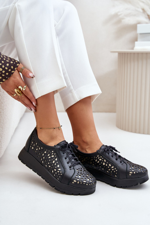 Zazoo 2973   jalatsid platvormiga  Must