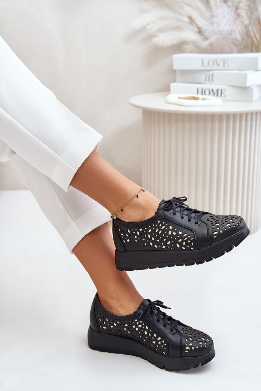 Zazoo 2973   jalatsid platvormiga  Must