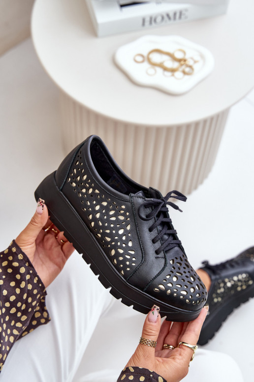 Zazoo 2973   jalatsid platvormiga  Must