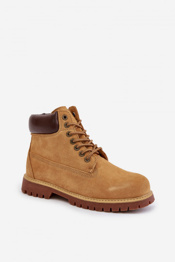 seemisnakhsed voodriga jalanõud  Big Star OO174136 HI-POLY SYSTEM Camel