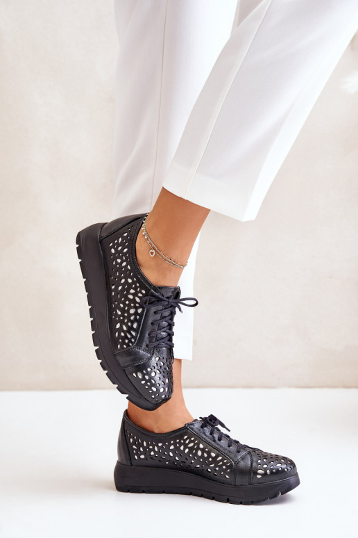 Zazoo 2973   jalatsid platvormiga  Must