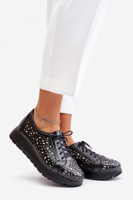 Zazoo 2973   jalatsid platvormiga  Must