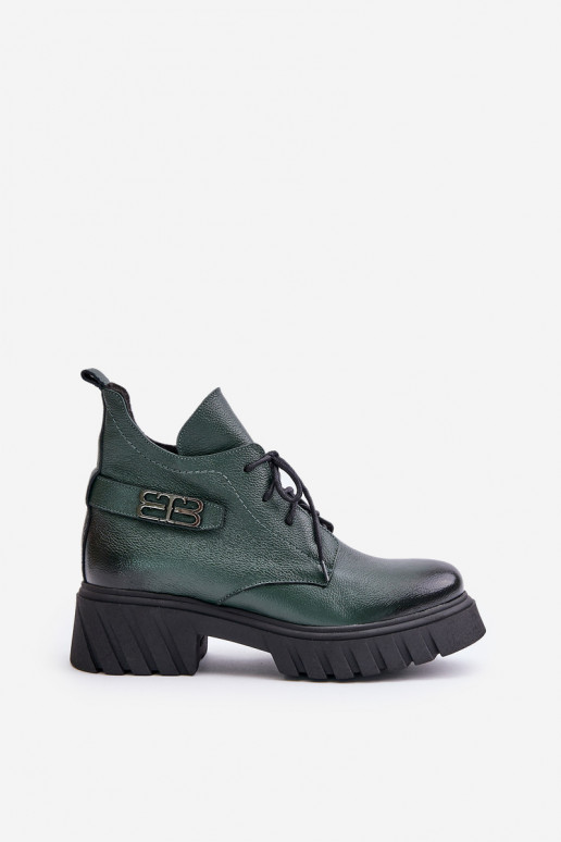 Zazoo 60483 naiste sooja voodriga saapad madala ülaosaga, khaki