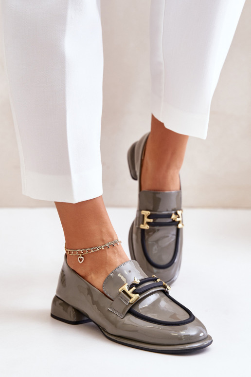 Laque jalatsid   kaunistustega Artiker 55C0412 Halli värvi