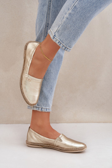 Elegantsed Espadrillid  Zazoo 10177 Kuldset värvi