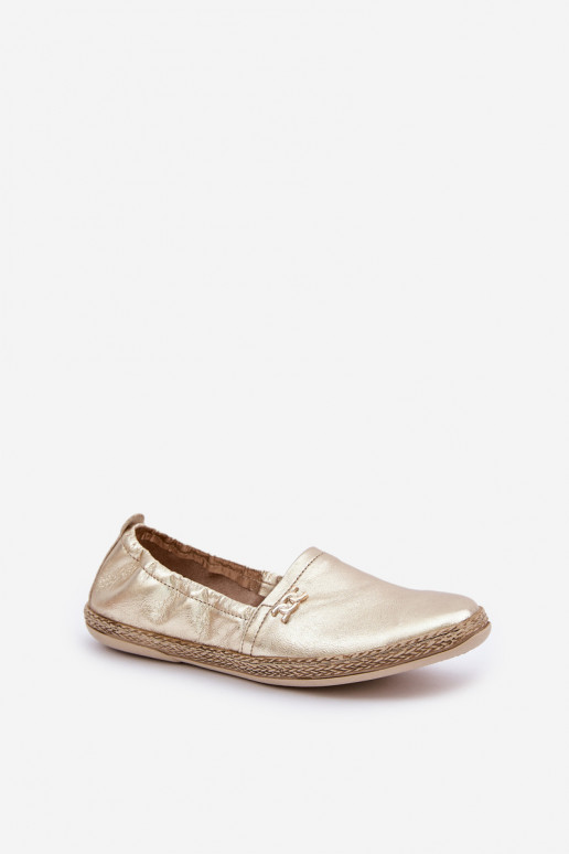Elegantsed Espadrillid  Zazoo 10177 Kuldset värvi