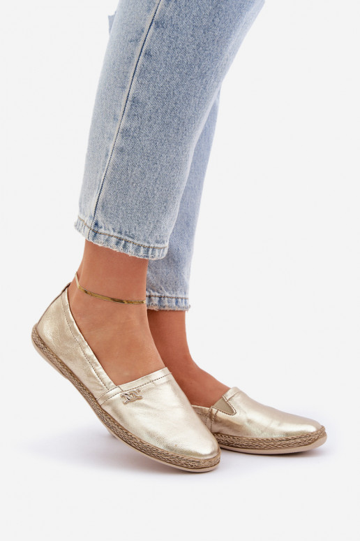 Elegantsed Espadrillid  Zazoo 10177 Kuldset värvi
