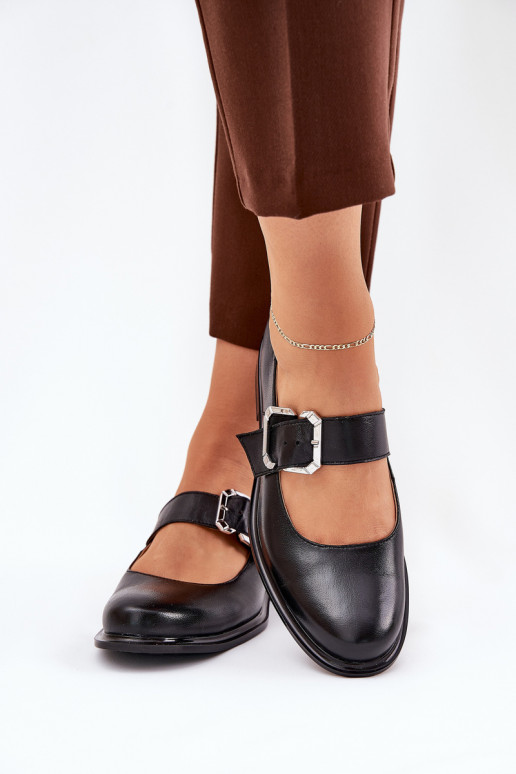   jalatsid  neetide ja pandlaga Laura Messi 2980 Must