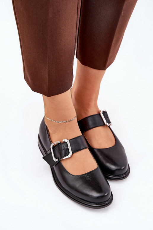   jalatsid  neetide ja pandlaga Laura Messi 2980 Must