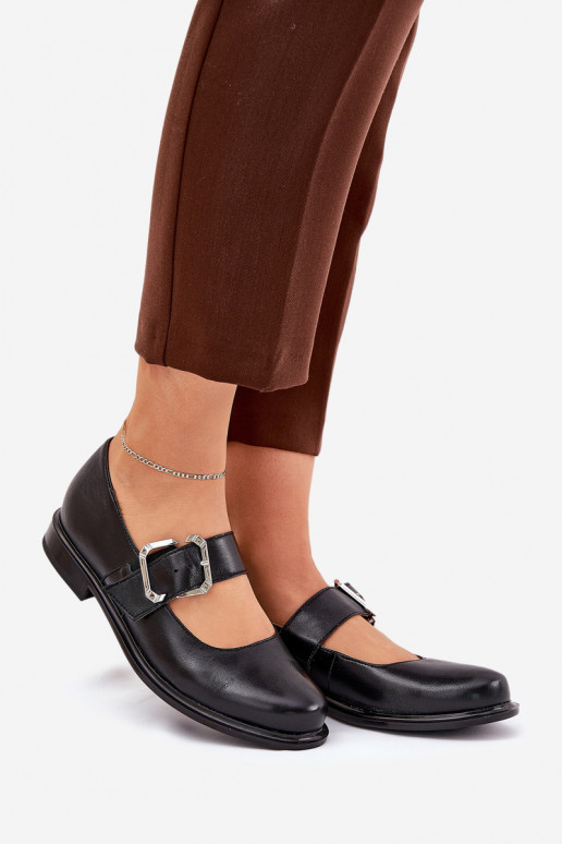   jalatsid  neetide ja pandlaga Laura Messi 2980 Must