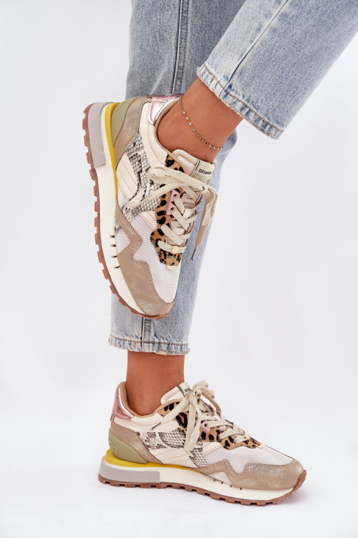 Naisten spordikingad "Sneakers" D.Franklin DFSH378006 kuldne