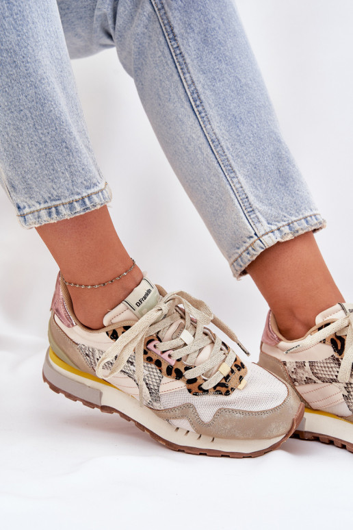 Naisten spordikingad "Sneakers" D.Franklin DFSH378006 kuldne