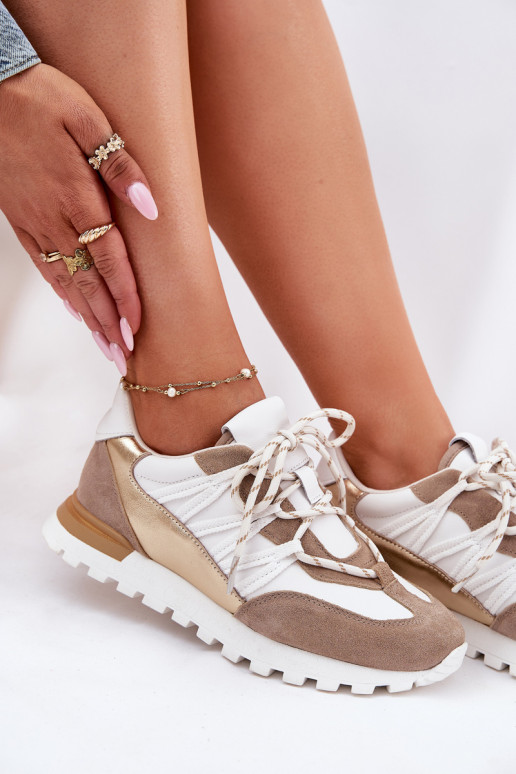   jalatsid  tüüpi jalanõud  Artiker 56C1738 beeži värvi-Kuldset värvi