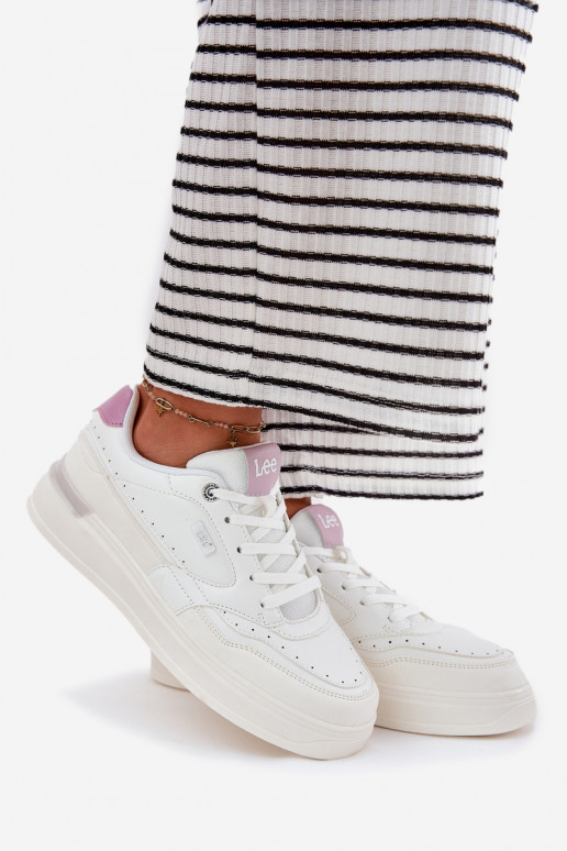 tüüpi jalanõud  platvormiga LEE EMMA WOMEN LOW 50251014.00L valget värvi  tüüpi jalanõud  platvormiga LEE EMMA WOMEN LOW 50251014.00L valget värvi