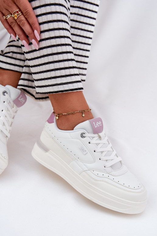 tüüpi jalanõud  platvormiga LEE EMMA WOMEN LOW 50251014.00L valget värvi  tüüpi jalanõud  platvormiga LEE EMMA WOMEN LOW 50251014.00L valget värvi
