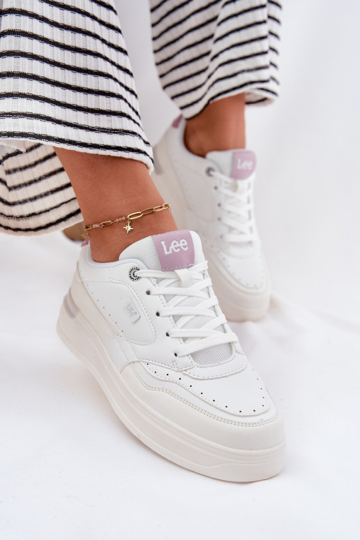 tüüpi jalanõud  platvormiga LEE EMMA WOMEN LOW 50251014.00L valget värvi  tüüpi jalanõud  platvormiga LEE EMMA WOMEN LOW 50251014.00L valget värvi